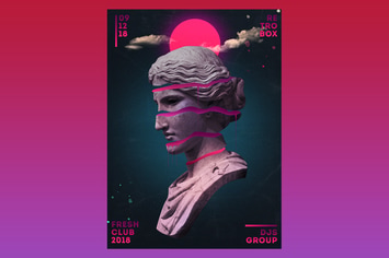Alternat Music Flyer Poster