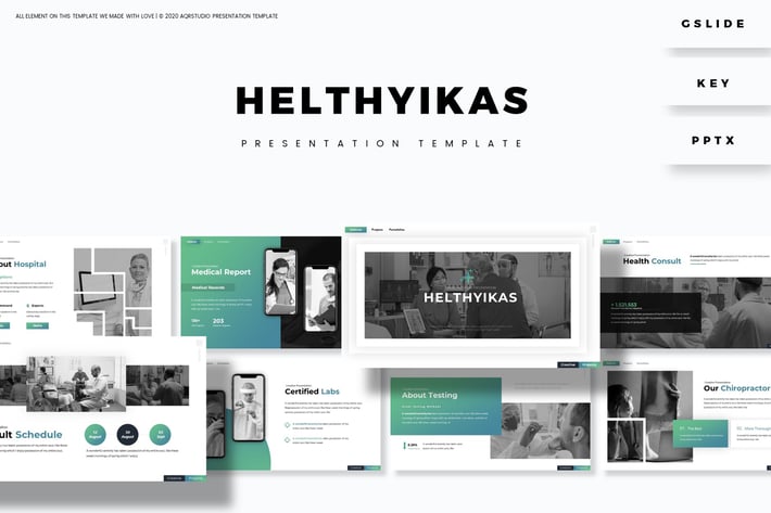 Healthykas  Presentation Template