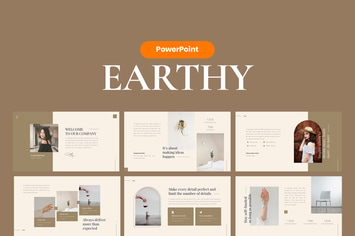 Earthy Elegant PowerPoint Template