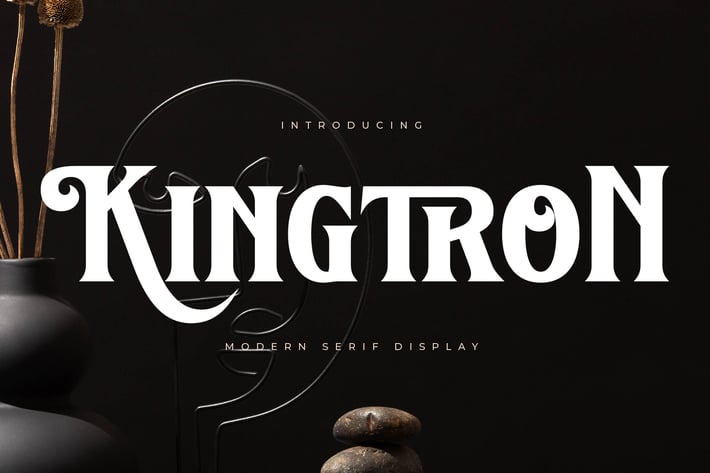 Kingtron Modern Serif Display