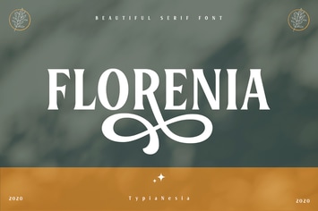 Florenia Beautiful Display Serif