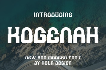 Kogenah Font