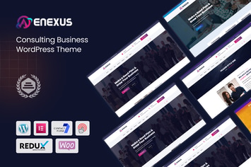 Enexus - Consulting Business Elementor WordPress