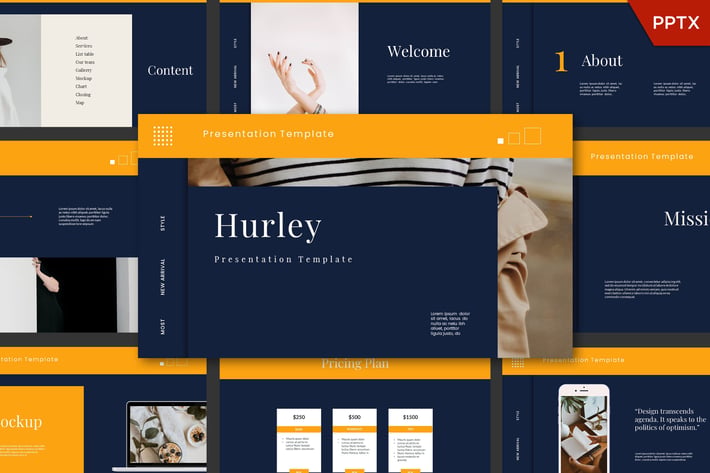 Hurley Powerpoint Template