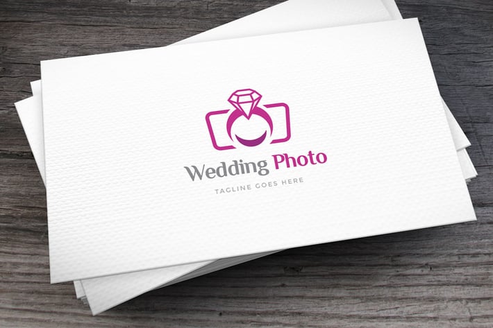 Wedding Photo Logo Template