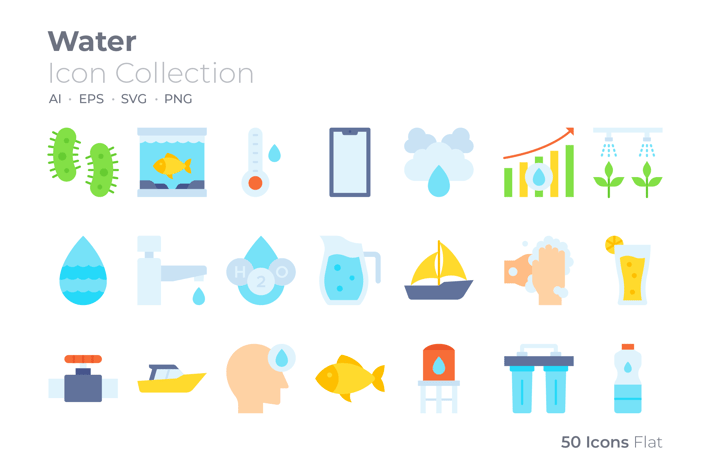 Water Color Icon