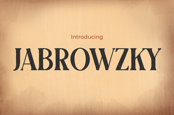 Jabrowzky - A Nostalgic Retro Font