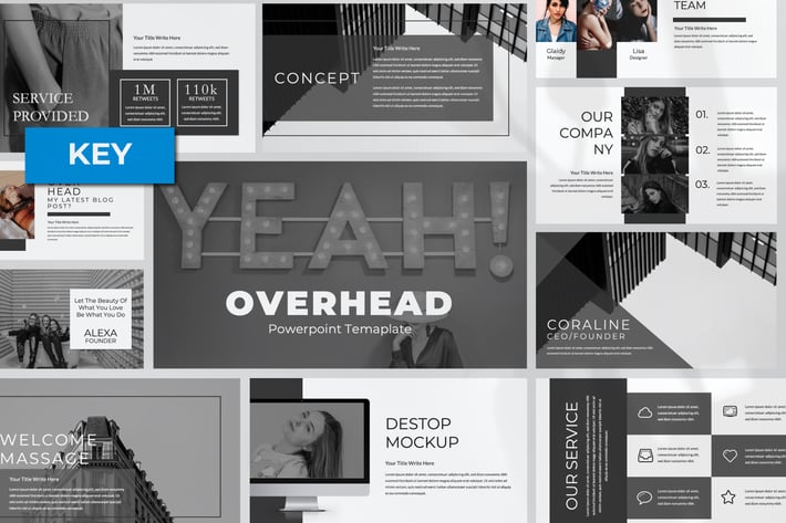 Overhead Keynote Template