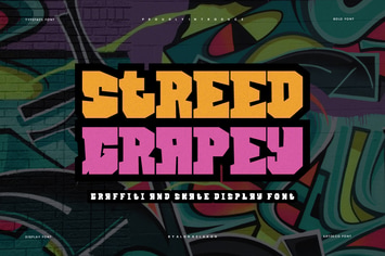 Streed Grapey - Graffiti & Skate Font