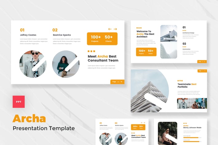Architecture Agency PowerPoint Template