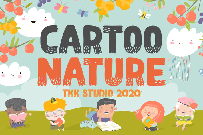 Kids Font - Cartoo Nature