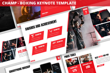 Champ - Boxing Keynote Template