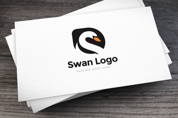 Swan Logo Template