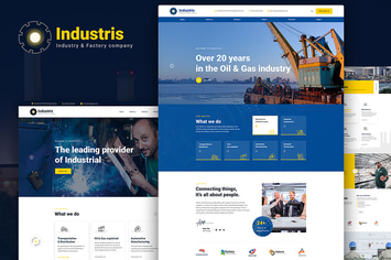 Industris | Factory & Industrial HTML5 Template 