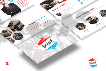 Limited - Barber Shop Powerpoint Template