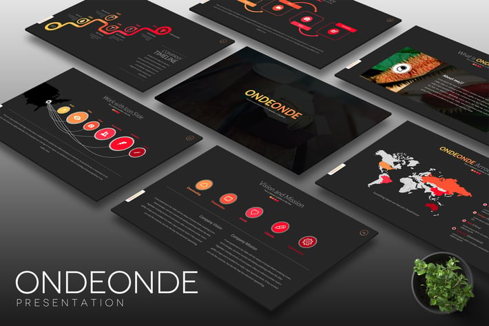 Ondeonde - Keynote Template