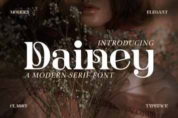 Dainey Modern Serif Font