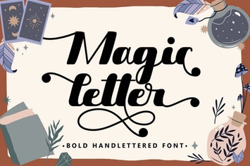 Magic Letter - Bold Script Font