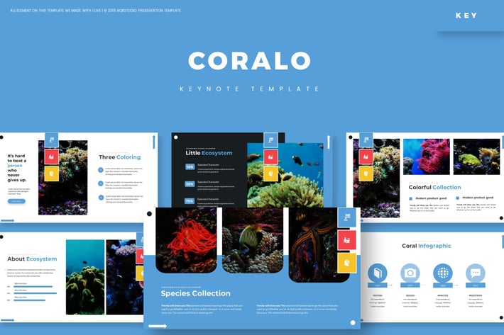 Coralo - Keynote Template