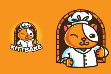 BAKERY CAT - Mascot & Esport Logo