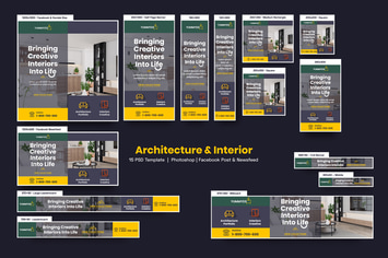 Architecture & Interior Banners Ad