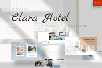 Clara - Hotel Powerpoint Template