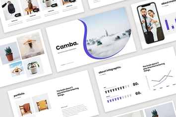 Camba - Minimal Business Keynote Templates
