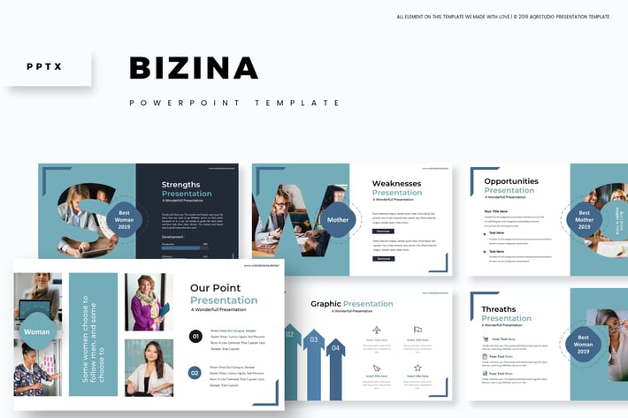 Bizina - Powerpoint Template