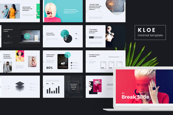 KLOE Minimal & Creative Template (Google Slides)