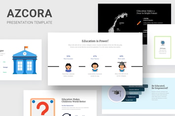 Azcora - Education Infographic Keynote