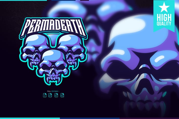 Permadeath Esport Logo