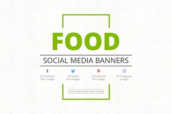 Food Social Media Banners