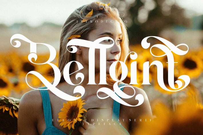 Bellgint Ligature Elegant Display Serif