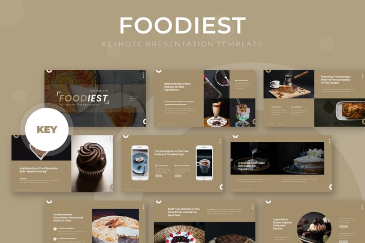 Foodiest - Keynote Template