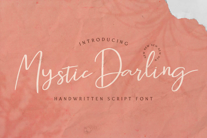 Mystic Darling - Handwritten Font
