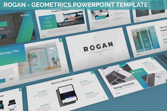 Rogan - Geometrics Powerpoint Template