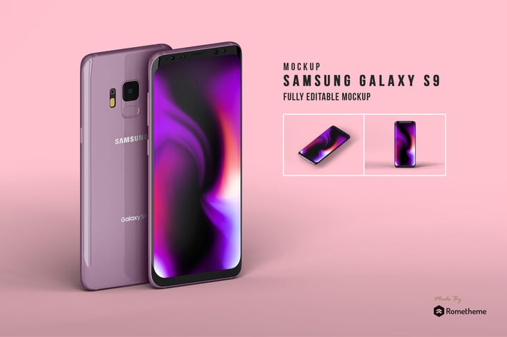 Samsung Galaxy S9 vol.01 - Mockup