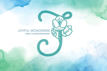 Joyful Monogram 