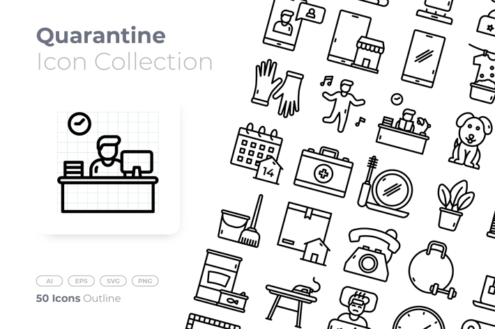 Quarantine Outline Icon