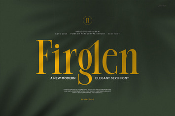 Firglen Elegant Ligature Serif Font