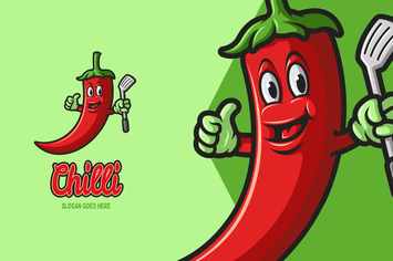 Chilli - Mascot Logo