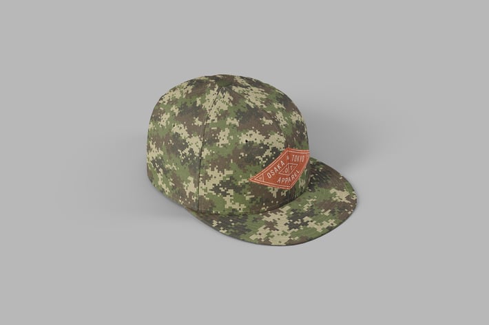 Snapback Full Cap Photoshop Mockups