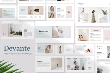 Devante - Product Presentation Template Keynote