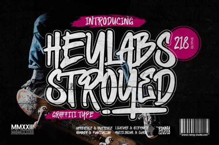 Heylabs Stroyed - Graffiti Type
