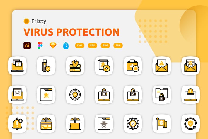 Fristy - Virus Protection Icons