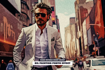 Oil Painting Photo Effect
