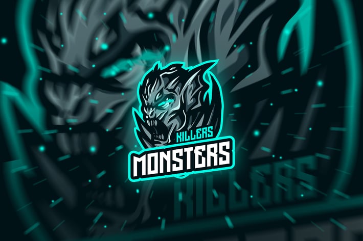 monster - Mascot & Esport Logo