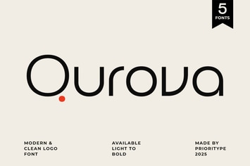 Qurova - Modern Elegant Logo Font