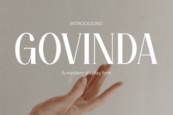 Govinda - Stylish Modern Font