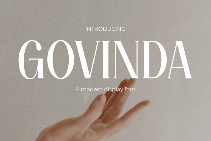 Govinda - Stylish Modern Font